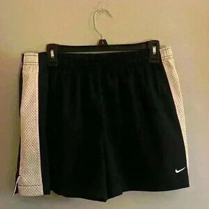 Vintage Nike Dark Blue With White Stripes Men’s Athletic Shorts